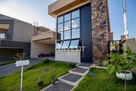 Casa de Condomínio com 4 Quartos à venda, 223m² no Jardins Bolonha, Senador Canedo