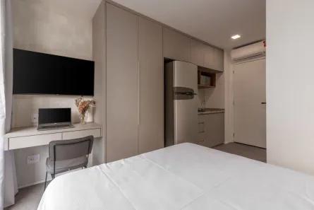 Flat com 1 Quarto para alugar, 32m² no Vila Mariana, São Paulo