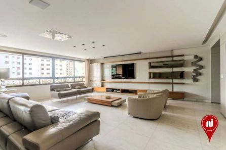 Apartamento com 4 Quartos para venda ou aluguel, 275m² no Belvedere, Belo Horizonte