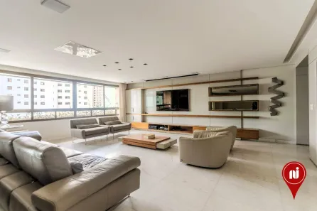 Apartamento com 4 Quartos para venda ou aluguel, 275m² no Belvedere, Belo Horizonte