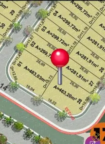 Lote/Terreno à venda, 463m² no Estância Vargem Bonita, Senador Canedo