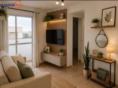 Apartamento com 2 Quartos para alugar, 50m² no Jardim América, São José dos Campos