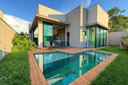 Casa de Condomínio com 3 Quartos à venda, 236m² no Residencial e Empresarial Alphaville, Ribeirão Preto