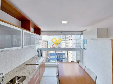 Apartamento com 3 Quartos para alugar, 100m² no Pompéia, Santos