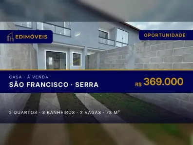 Casa com 2 Quartos à venda, 75m² no São Francisco, Serra