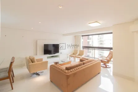 Apartamento com 2 Quartos para alugar, 120m² no Indianópolis, São Paulo