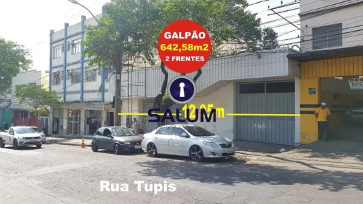 Galpão/Depósito/Armazém à venda, 642m² no Barro Preto, Belo Horizonte