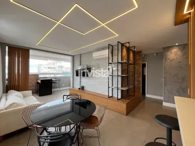 Apartamento com 3 Quartos à venda, 110m² no Gonzaga, Santos