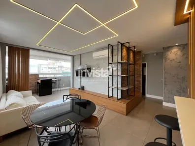 Apartamento com 3 Quartos à venda, 110m² no Gonzaga, Santos
