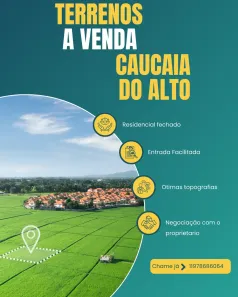 Lote/Terreno à venda, 500m² no Centro (Caucaia do Alto), Cotia