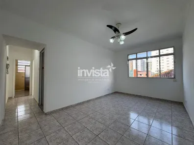 Apartamento com 1 Quarto para alugar, 50m² no Gonzaga, Santos