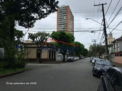 Lote/Terreno à venda, 480m² no Macuco, Santos
