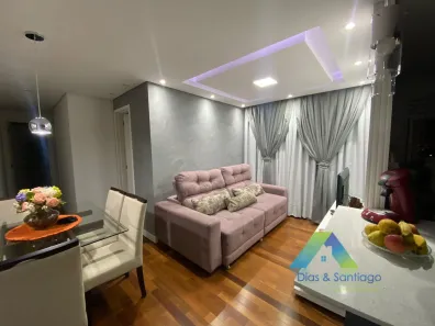 Apartamento com 2 Quartos à venda, 54m² no Vila Alzira, Santo André