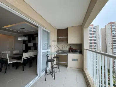 Apartamento com 3 Quartos para alugar, 133m² no Jardim das Indústrias, São José dos Campos