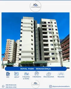 Apartamento com 3 Quartos à venda, 130m² no Renascença, São Luís