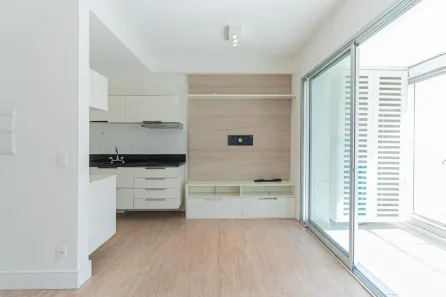 Apartamento com 1 Quarto para alugar, 38m² no Brooklin Paulista, São Paulo