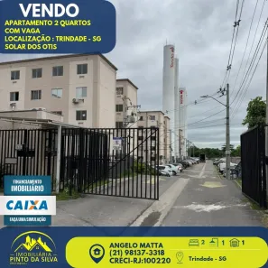 Apartamento com 2 Quartos à venda, 44m² no Trindade, São Gonçalo
