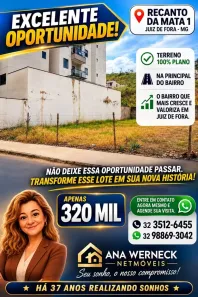 Lote/Terreno à venda, 440m² no Recanto da Mata, Juiz de Fora