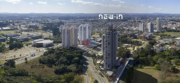 Apartamento com 3 Quartos à venda, 93m² no Campina do Siqueira, Curitiba