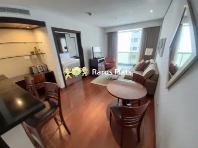 Flat com 1 Quarto para alugar, 60m² no Itaim Bibi, São Paulo