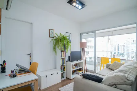 Apartamento com 1 Quarto à venda, 48m² no Cidade Monções, São Paulo