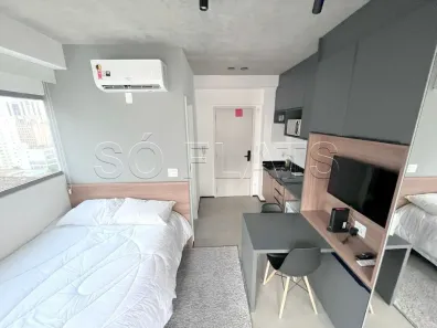 Apartamento com 1 Quarto para alugar, 18m² no Jardim Paulista, São Paulo