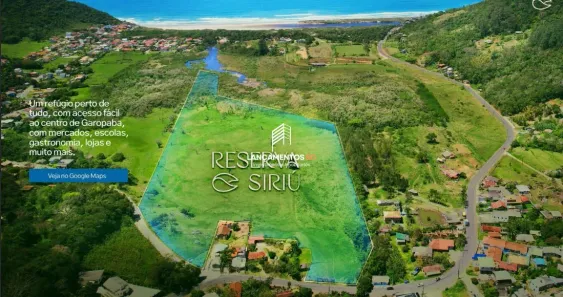 Lote/Terreno à venda, 369m² no Praia do Siriú, Garopaba