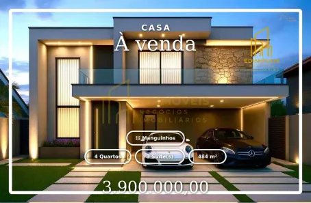 Casa com 4 Quartos à venda, 484m² no Manguinhos, Serra
