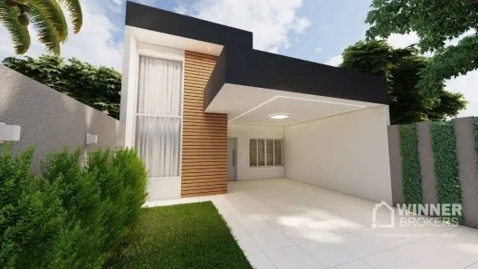 Casa com 3 Quartos à venda, 107m² no Jardim Oásis, Maringá