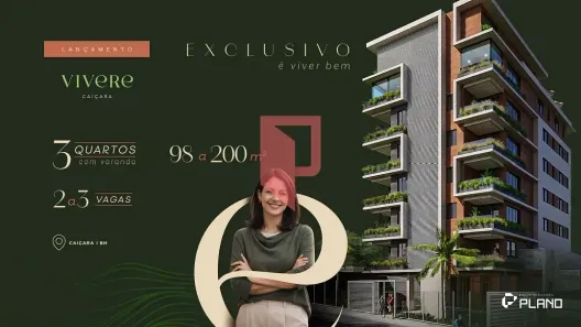 Apartamento com 3 Quartos à venda, 98m² no Caiçaras, Belo Horizonte