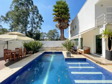 Casa de Condomínio com 4 Quartos para alugar, 384m² no São Paulo II, Cotia