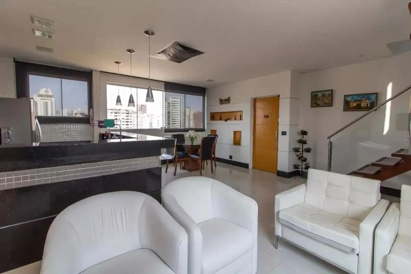 Cobertura com 2 quartos — Lourdes, Belo Horizonte