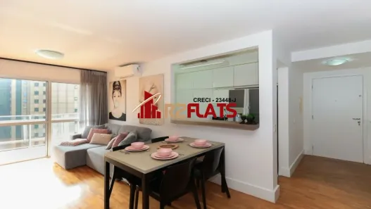 Apartamento com 2 Quartos para alugar, 67m² no Indianópolis, São Paulo
