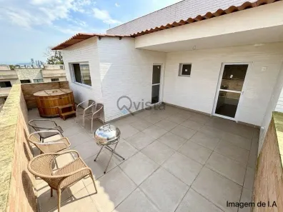 Sobrado com 3 Quartos à venda, 139m² no Jardim Las Palmas, Guarujá