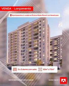 Apartamento com 2 Quartos à venda, 65m² no Parque Novo Mundo, Americana