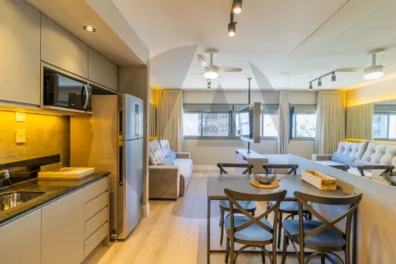 Apartamento com 1 Quarto para alugar, 39m² no Três Figueiras, Porto Alegre
