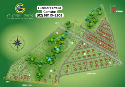 Ponto Comercial à venda, 7500m² no Industrial Global Park, Aparecida de Goiânia