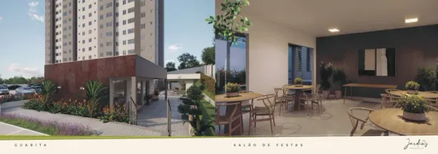 Apartamento com 2 Quartos à venda, 49m² no São Joaquim, Contagem