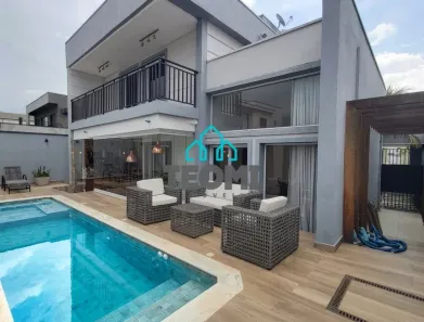 Casa de Condomínio com 4 Quartos para alugar, 302m² no Piracangaguá, Taubaté