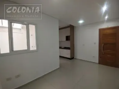 Apartamento com 2 Quartos para alugar, 50m² no Jardim Santo Antônio, Santo André