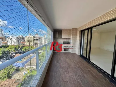 Apartamento com 3 Quartos à venda, 239m² no Gonzaga, Santos