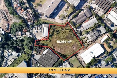 Lote/Terreno à venda, 18164m² no Gramado, Embu das Artes