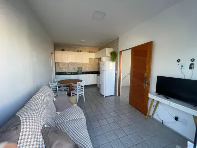 Apartamento com 2 Quartos para alugar, 55m² no Porto das Dunas, Aquiraz