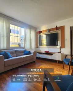 Apartamento com 3 Quartos à venda, 98m² no Pituba, Salvador