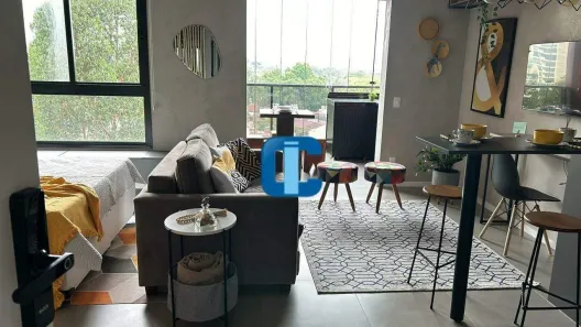 Apartamento com 1 Quarto para alugar, 44m² no Cerqueira César, São Paulo