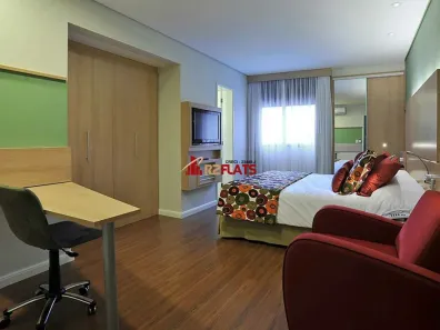 Flat com 1 Quarto à venda, 27m² no Chácara Santo Antônio (Zona Sul), São Paulo