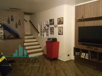 Sobrado com 4 Quartos à venda, 203m² no Vila Palmares, Santo André