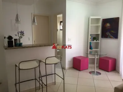 Flat com 1 Quarto para alugar, 42m² no Indianópolis, São Paulo