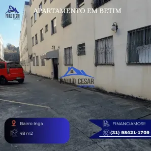 Apartamento com 2 Quartos à venda, 48m² no Ingá, Betim