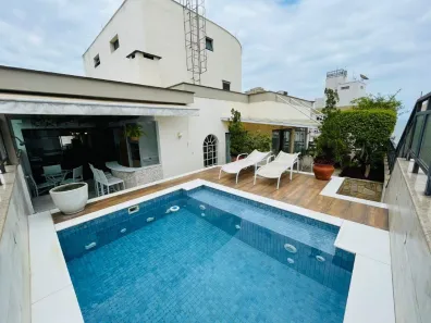 Cobertura com 4 Quartos à venda, 348m² no Ponta da Praia, Santos